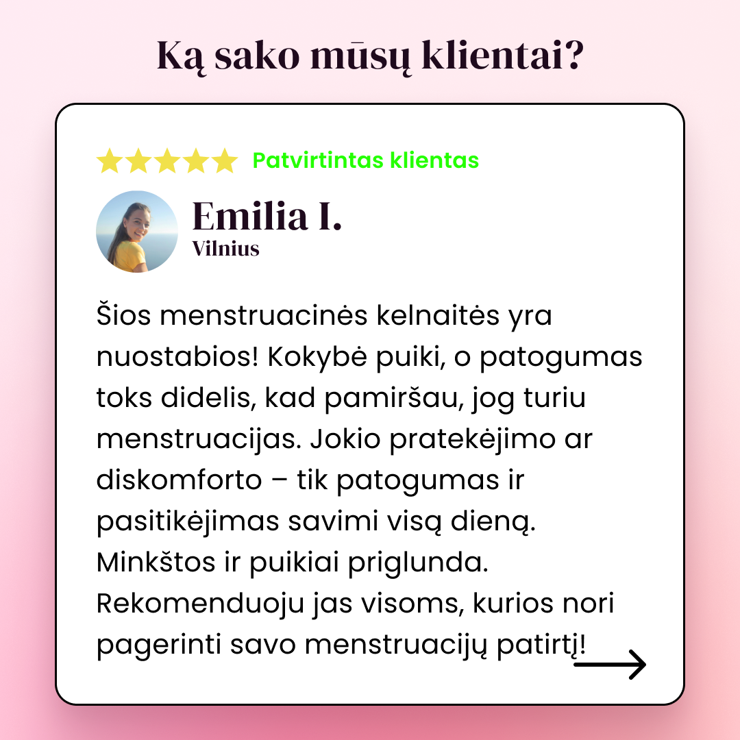 Control - Menstruacinės Kelnaitės