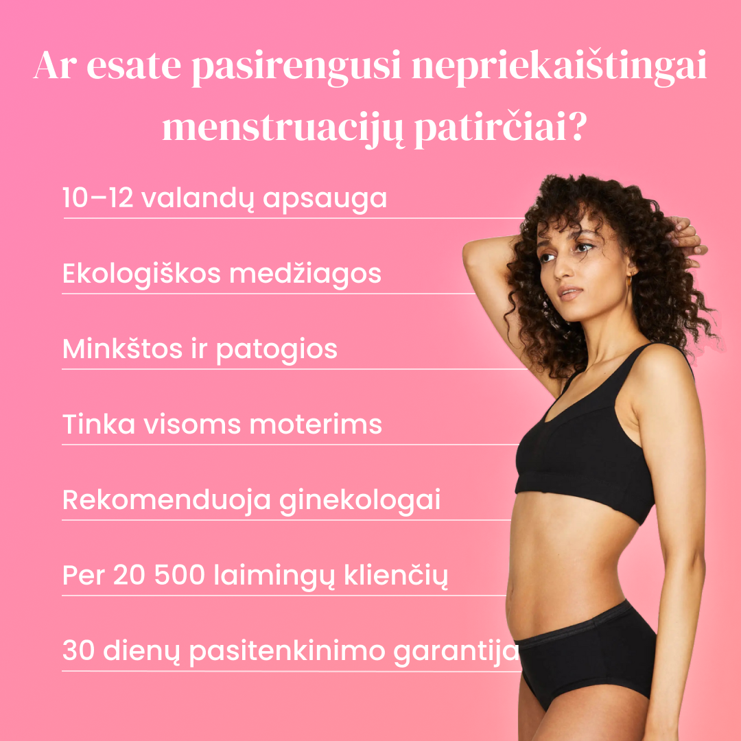 Control - Menstruacinės Kelnaitės